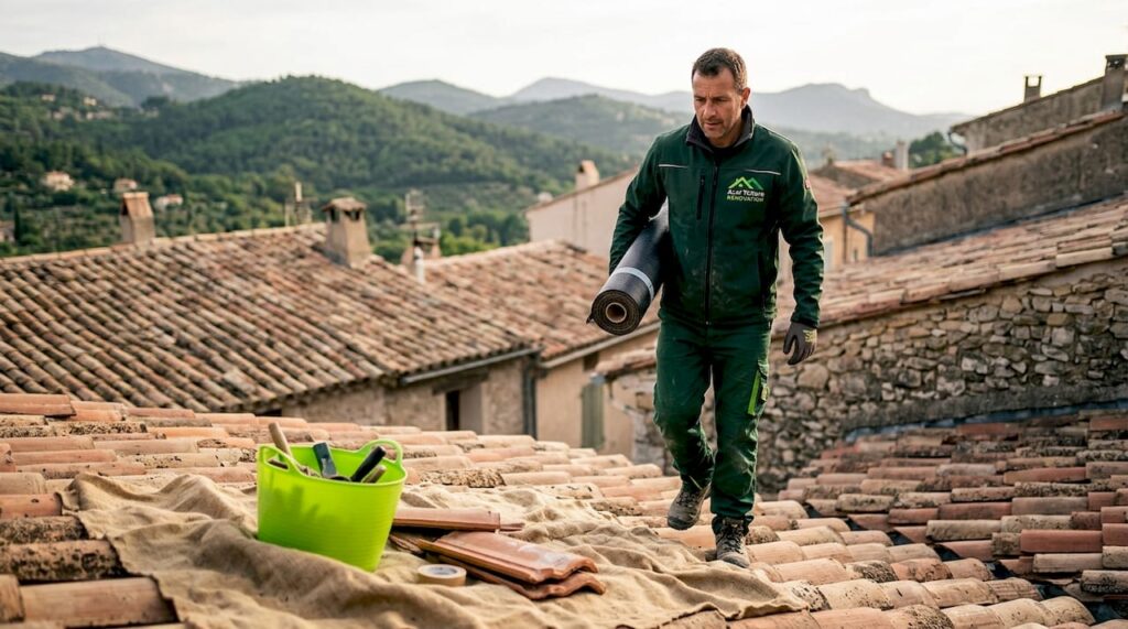 Spécialiste de la couverture en tuiles dans les Alpes-Maritimes